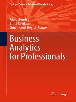 cover image of Business Analytics for Professionals